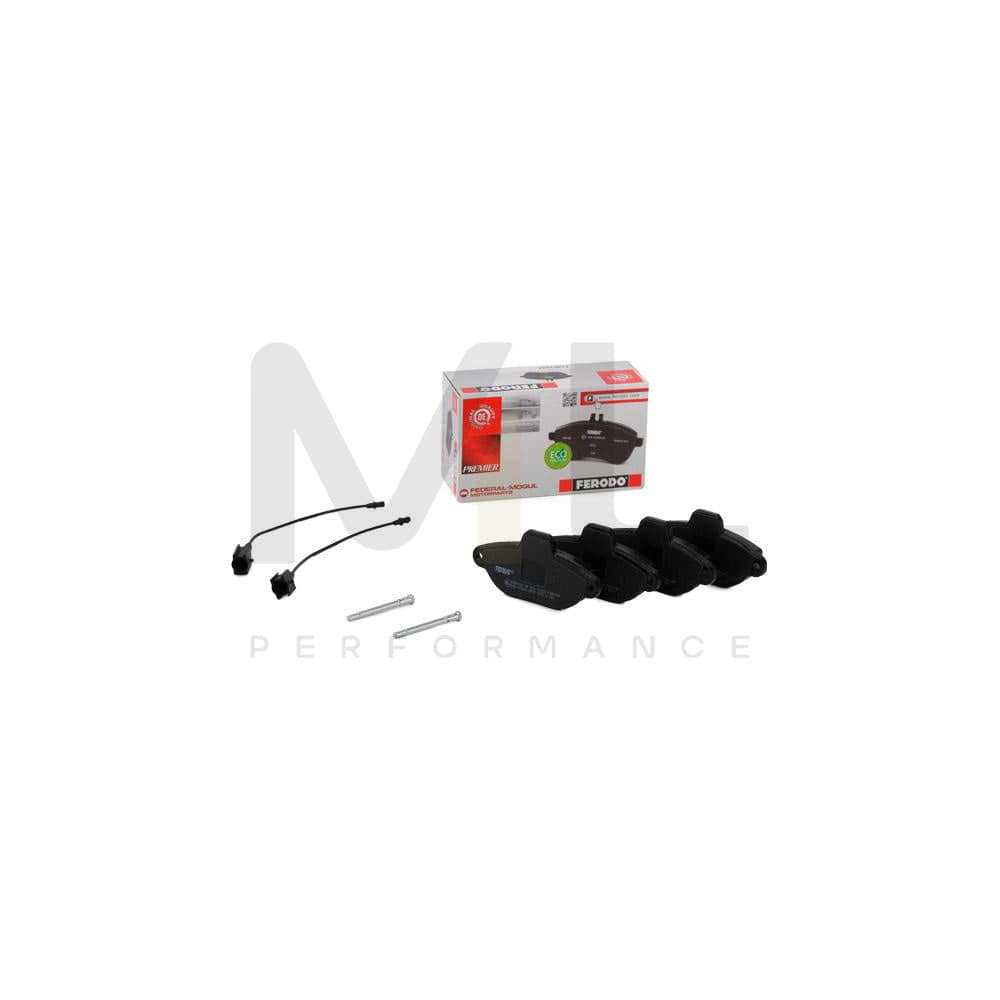 Ferodo Premier Eco Friction FDB1944 Brake Pad Set Incl. Wear Warning Contact, With Accessories