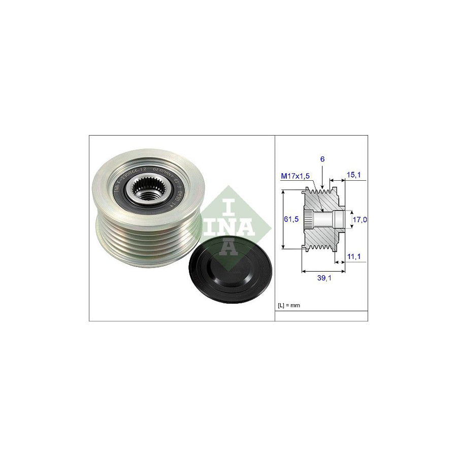 Ina 535 0144 10 Alternator Freewheel Clutch