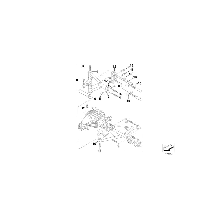 Genuine BMW 11007755132 Classic BMW Fillister-Head Screw M10X30 12.9 (Inc. M6 GT3)