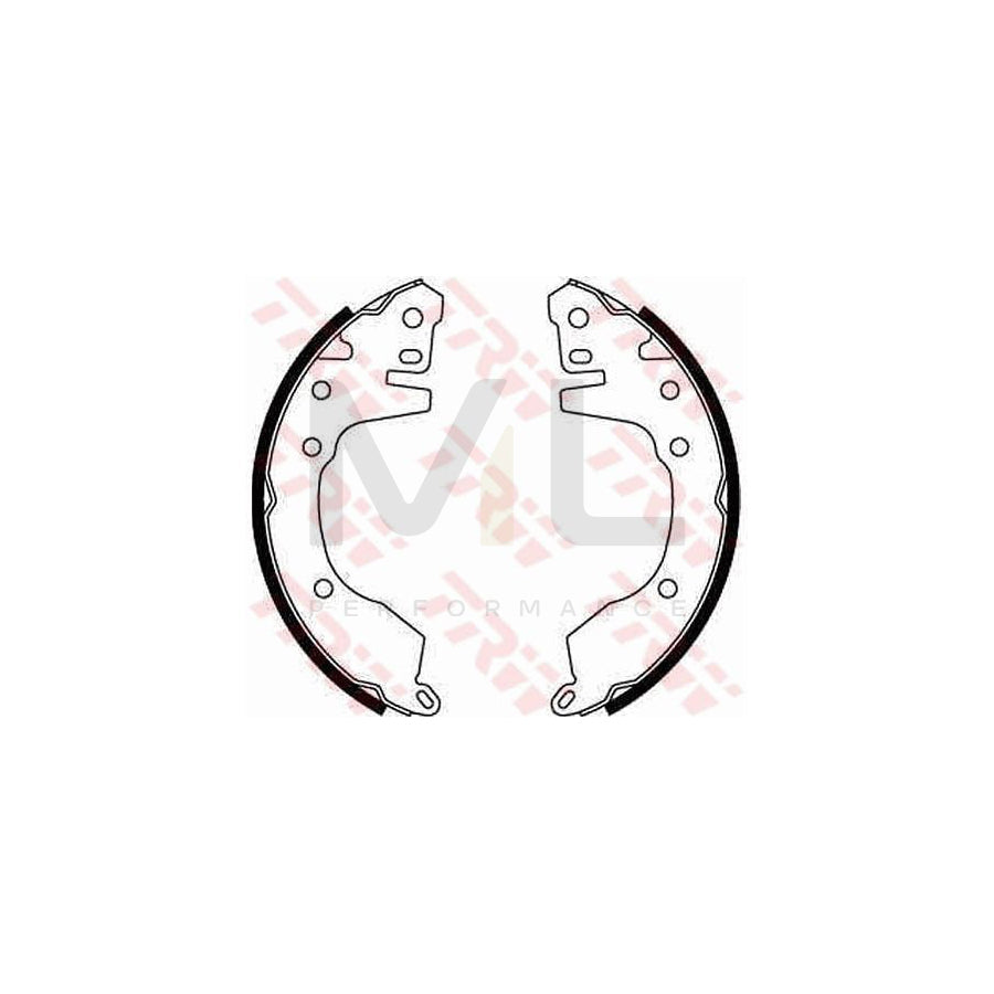 TRW GS8517 Brake Shoe Set for MITSUBISHI Space Wagon I (D00)