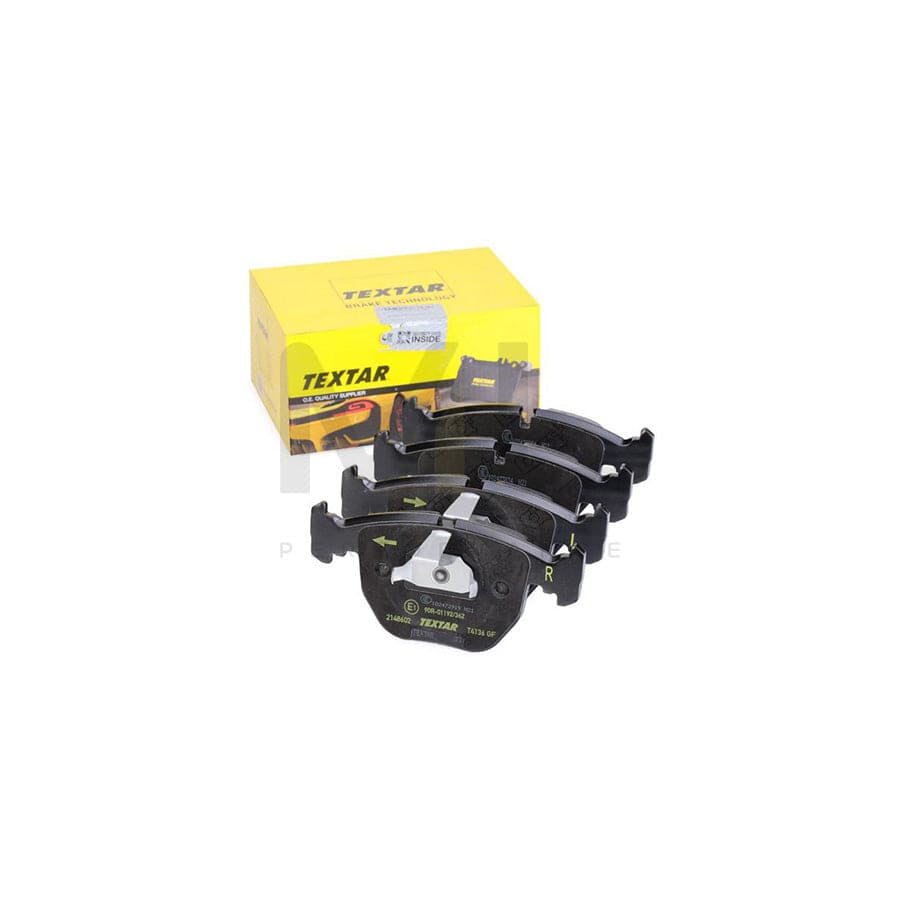TEXTAR 2148602 Brake pad set prepared for wear indicator