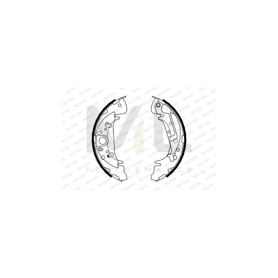Ferodo Premier FSB608 Brake Shoe Set