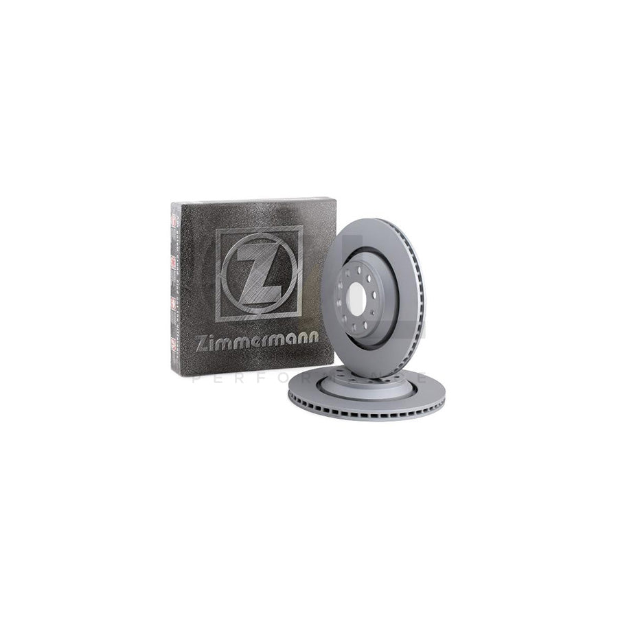 ZIMMERMANN COAT Z 100.3309.20 Brake Disc Externally Vented, Coated, High-carbon - 1 piece