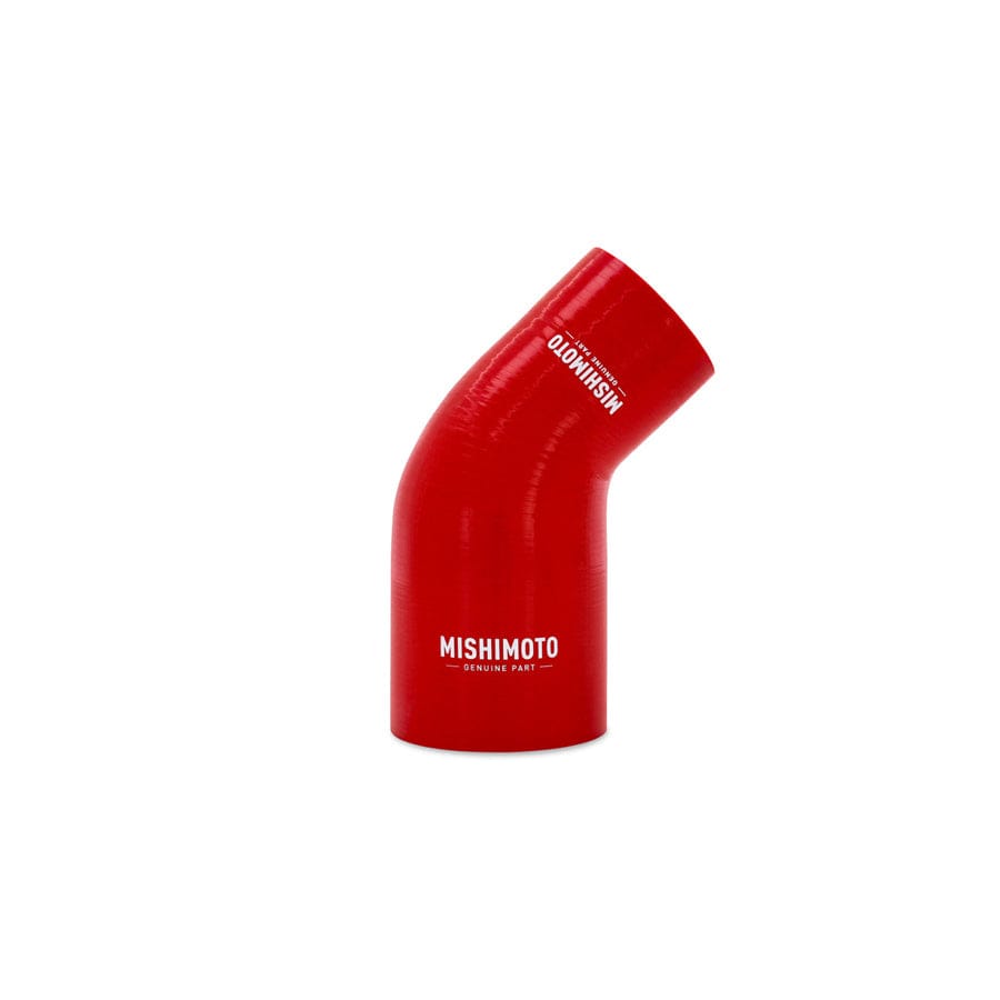 Mishimoto MMCP-R45-25325RD Silicone Reducer Coupler 45 Degree 2.5in to 3.25in - Red