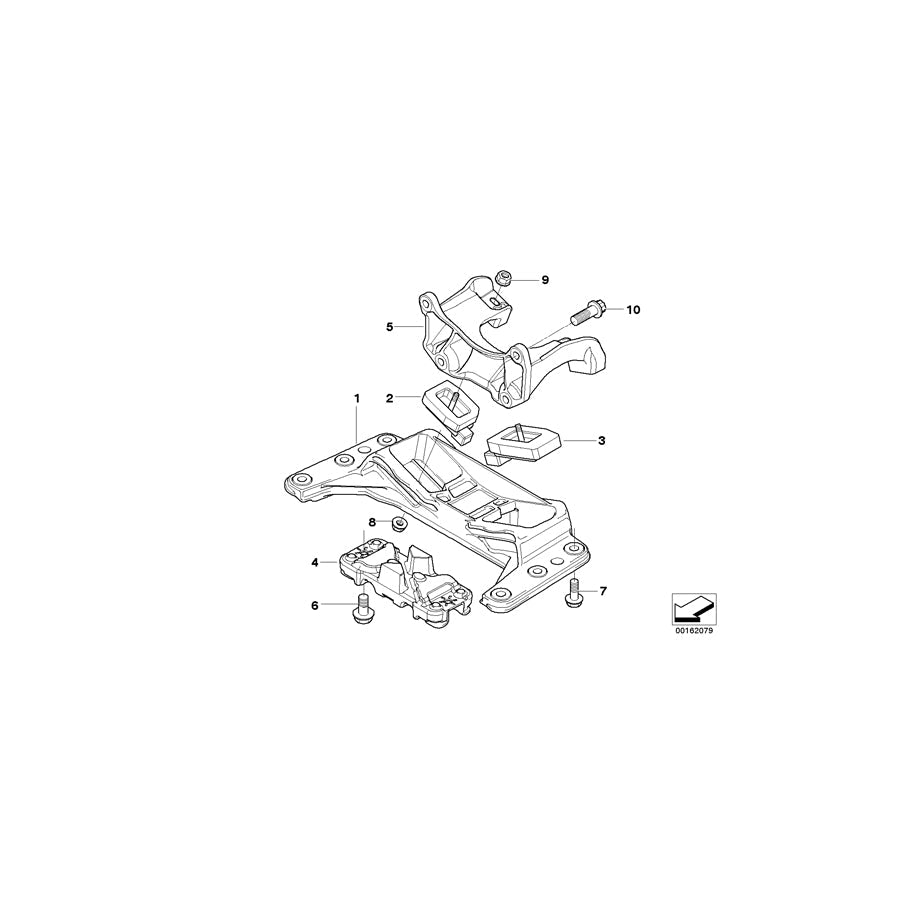 Genuine BMW 22316776521 E61 E63 E60 Gearbox Support (Inc. 650i, 520i & 525i)