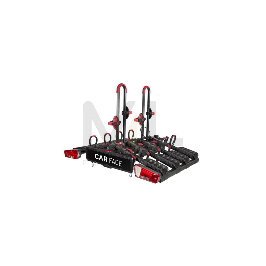 CARFACE Vision, 4 CF19591-4EFA Rear mounted bike rack towbar mounted, 20kg