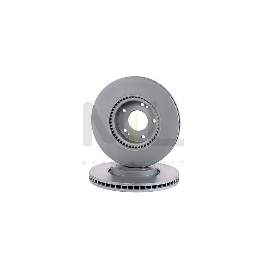 ATE 24.0128-0256.1 Brake Disc Vented, Coated, Alloyed / High-carbon - 1 piece