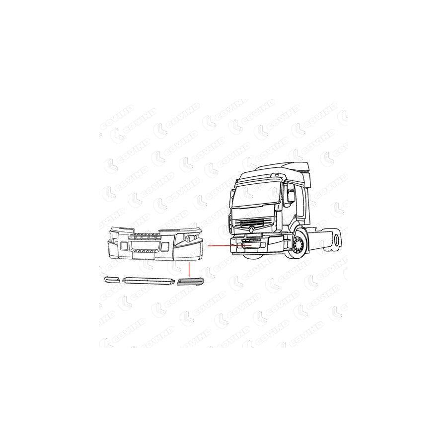 Covind Prm/104 Front Splitter