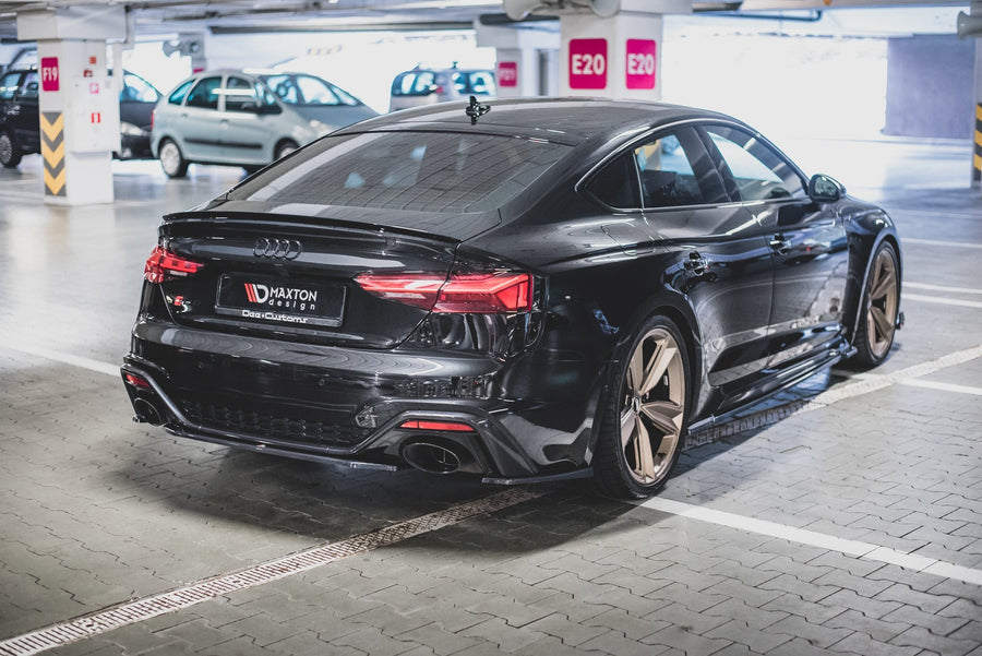 Maxton Design Audi RS5 F5 Sportback (Facelift) Side Skirts Diffusers