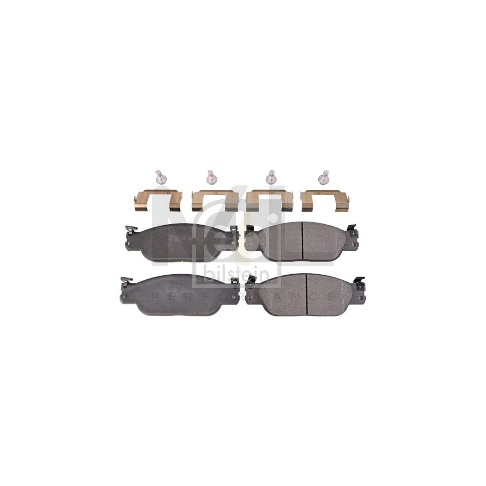 Febi Bilstein 116088 Brake Pad Set For Jaguar S-Type (X200) Front Axle, With Attachment Material | ML Performance Car Parts