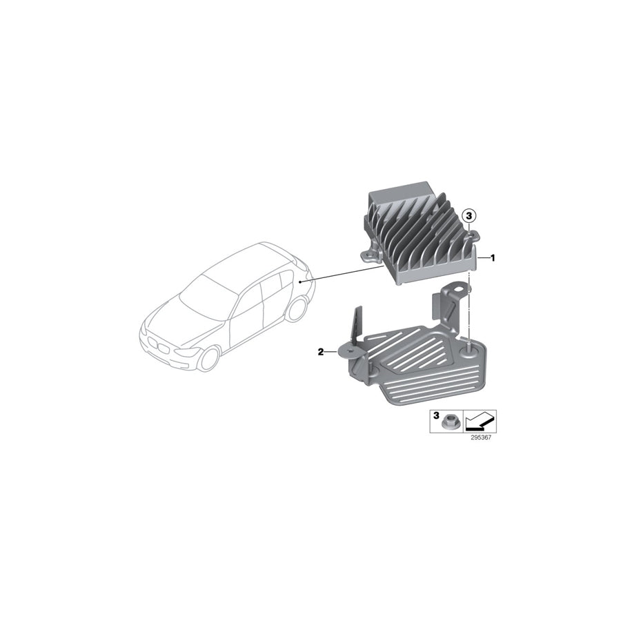 Genuine BMW 65122622503 F20 F23 Control Unit With Active Sound Design (Inc. M140i, 230iX & 116d ed)