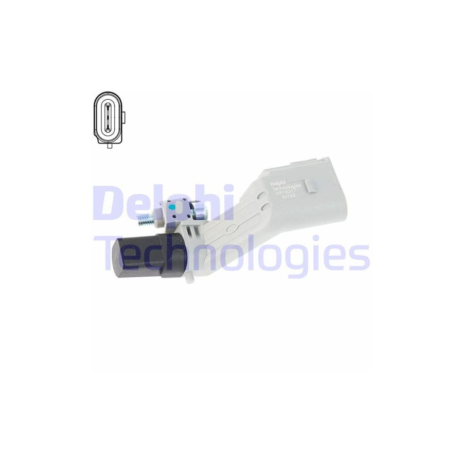Delphi Ss12317-12B1 Crankshaft Sensor