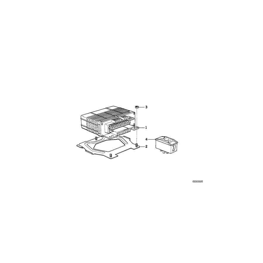 Genuine BMW 24611219582 E36 At-Egs Control Unit CODE: GJ (Inc. 316i)