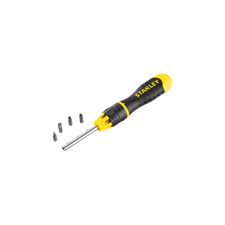STANLEY® STA068010 Multibit Ratchet Screwdriver &10 Bits