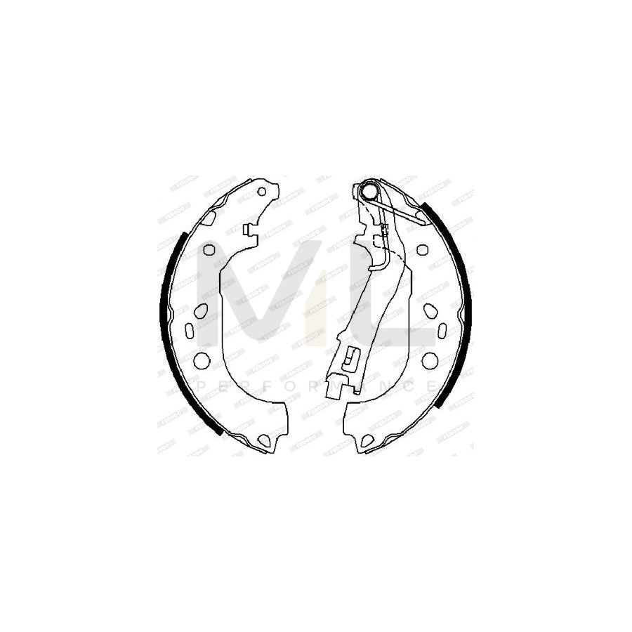 Ferodo Premier FSB4015 Brake Shoe Set