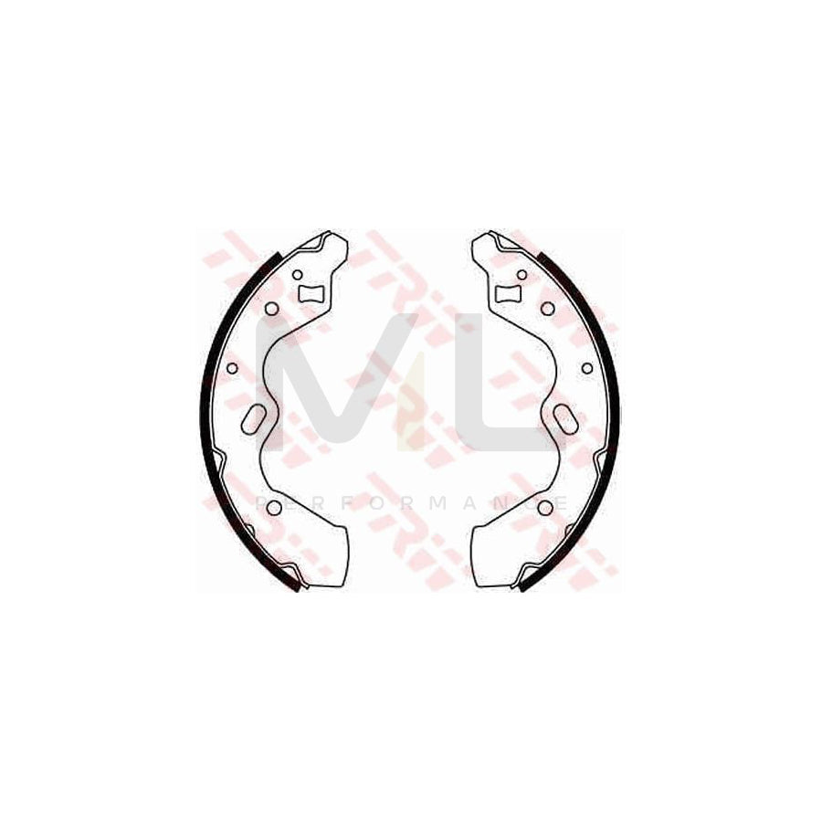 TRW GS8663 Brake Shoe Set
