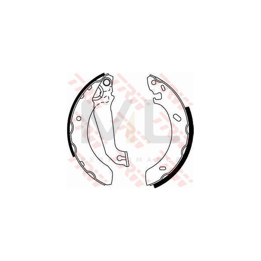 TRW GS6254 Brake Shoe Set