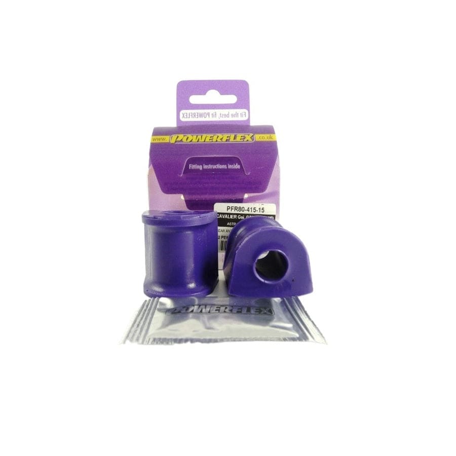 Powerflex PFR80-415-15 Vauxhall - Opel Rear Anti Roll Bar Bush (Inner) 15mm (Inc. Cavalier, Calibra, Astra) | ML Performance UK Car Parts