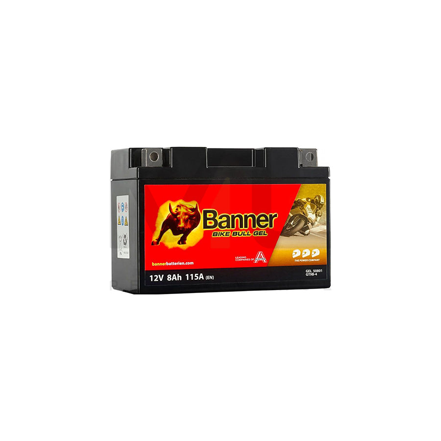 Banner GT9B-4 Bike Bull GEL Battery (50801)