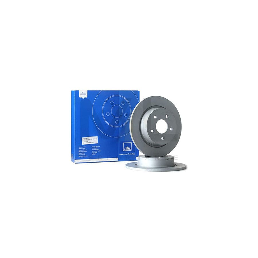 ATE 24.0111-0172.1 Brake Disc Solid, Coated - 1 piece
