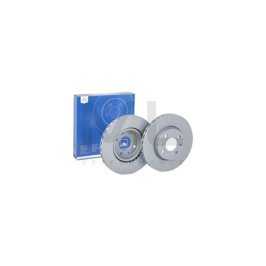 ATE 24.0120-0142.1 Brake Disc Vented, Coated, Alloyed / High-carbon - 1 piece