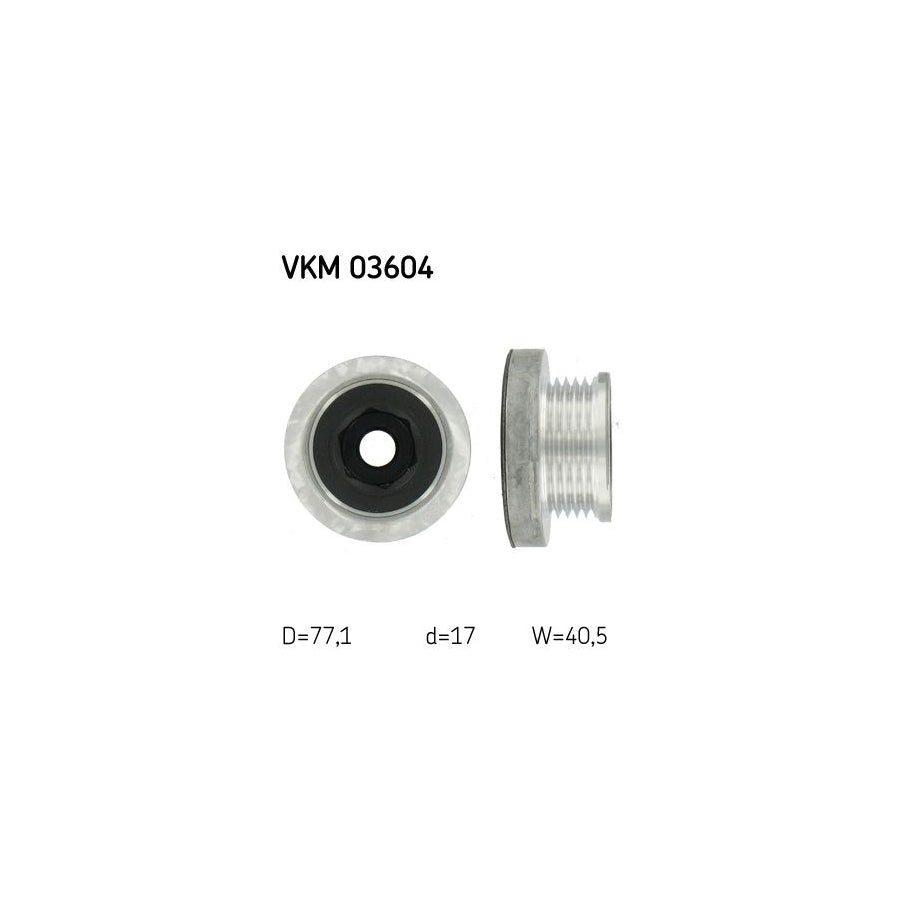 Skf Vkm 03604 Alternator Freewheel Clutch