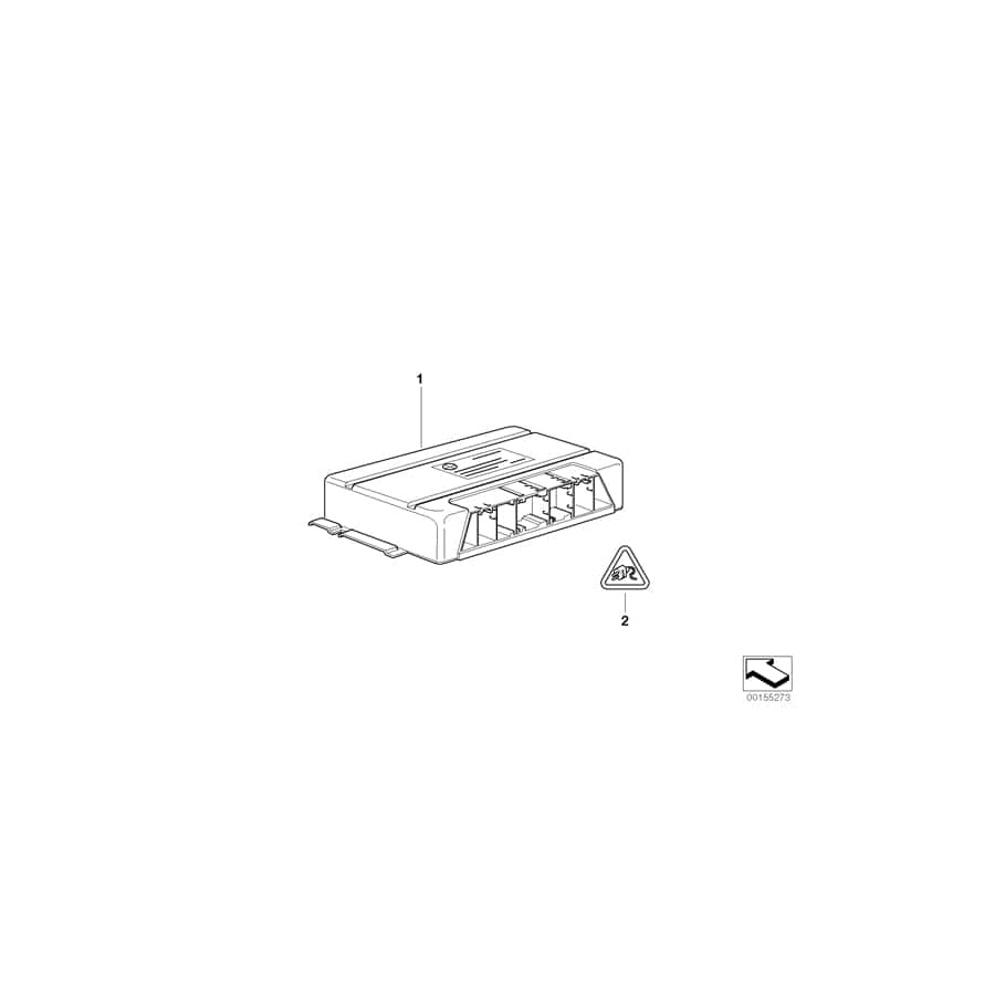 Genuine BMW 24601423886 E46 E39 Exch. Basic Control Unit Egs GS20 (Inc. 318Ci, 318i & 316i 1.9)