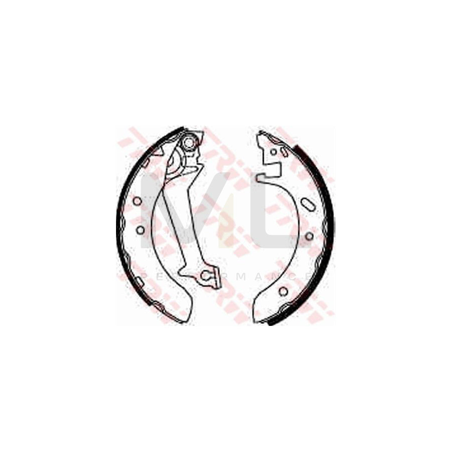 TRW GS8537 Brake Shoe Set