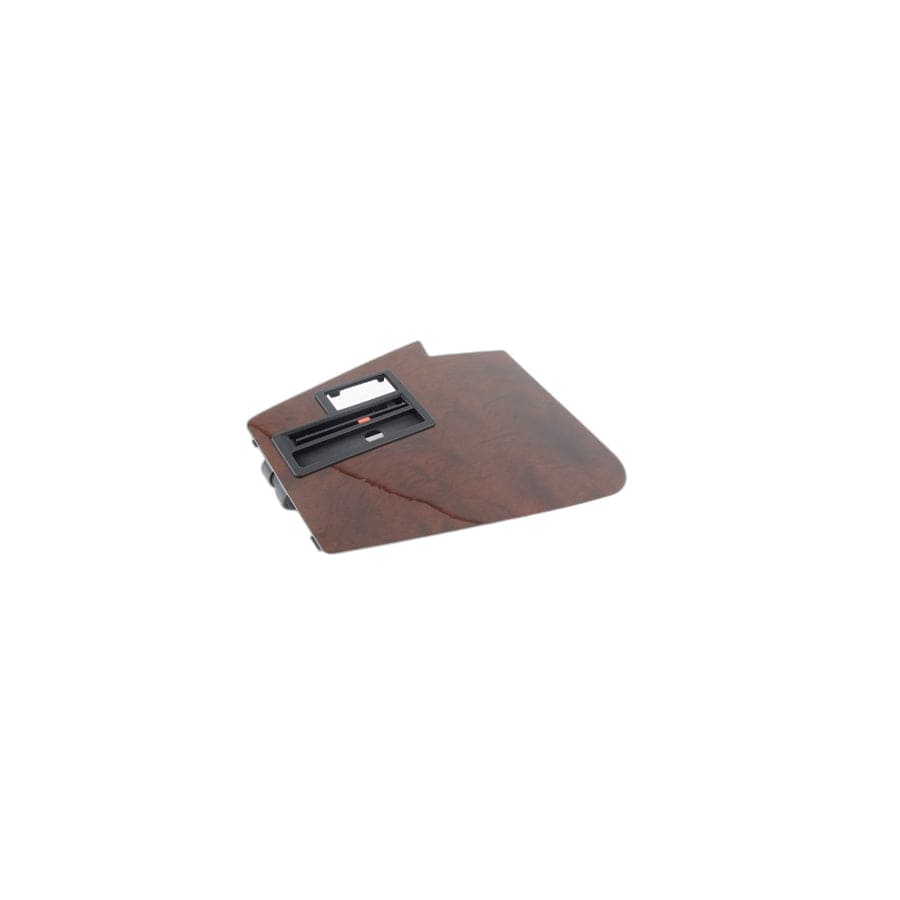 Genuine BMW 51168138643 E34 Bottom Panel Depositing Box Illuminated BUBINGA HOCHGLA (Inc. 530i, 540i & 535i)
