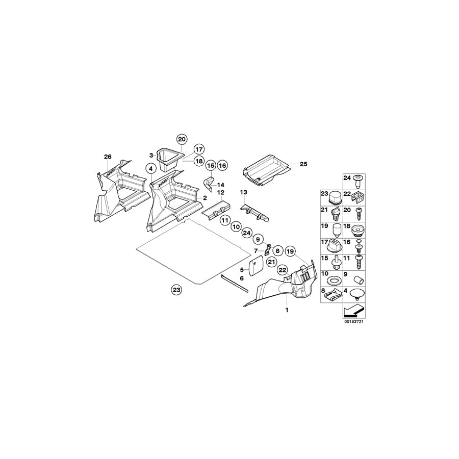 Genuine BMW 51478400713 E36 Cover Positive Battery Terminal (Inc. Z3)