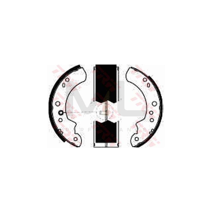 TRW GS6223 Brake Shoe Set