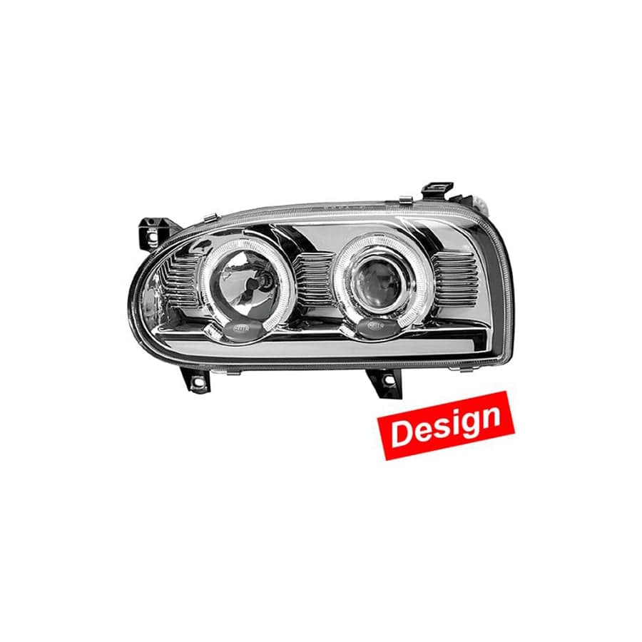 Hella 1LL 009 213-031 Headlight For VW Golf