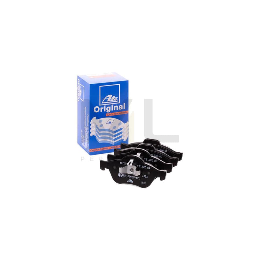 ATE 13.0460-7221.2 Brake pad set excl. wear warning contact, not prepared for wear indicator