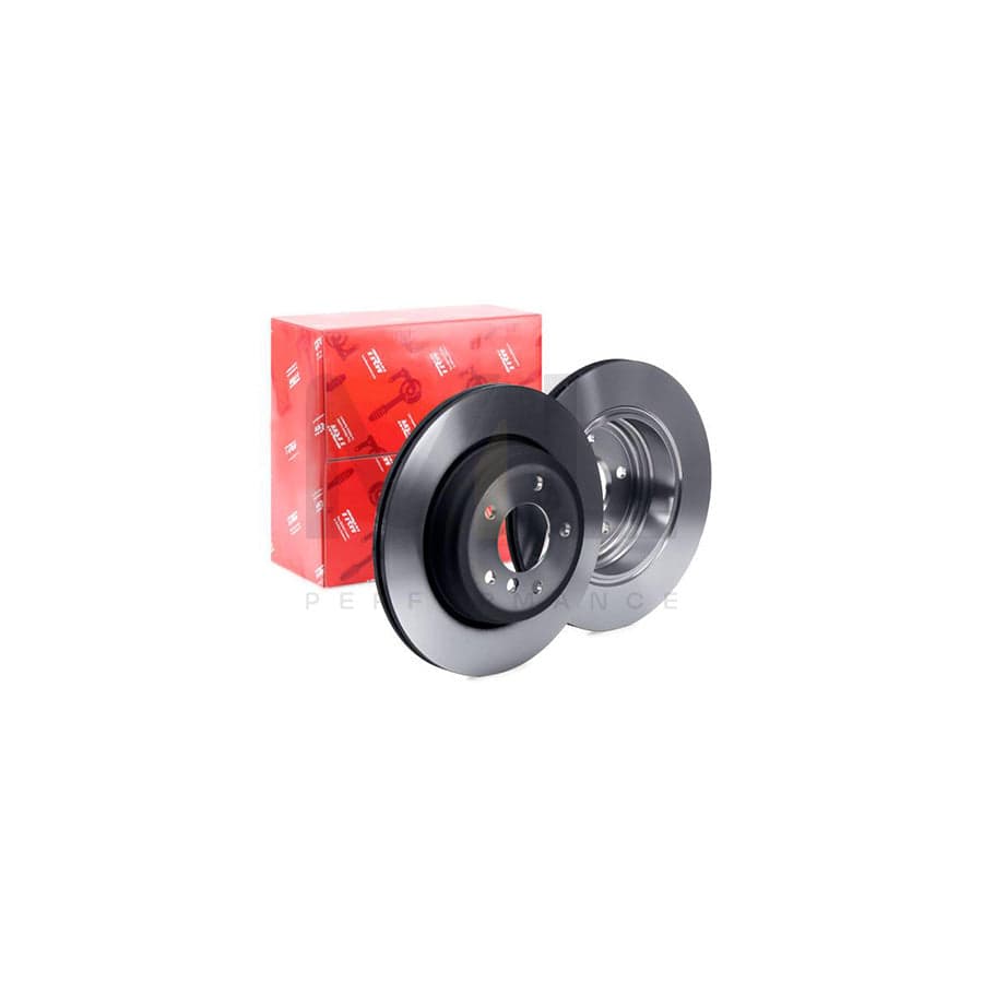 TRW DF4360 Brake Disc Vented, Painted, High-carbon - 1 piece