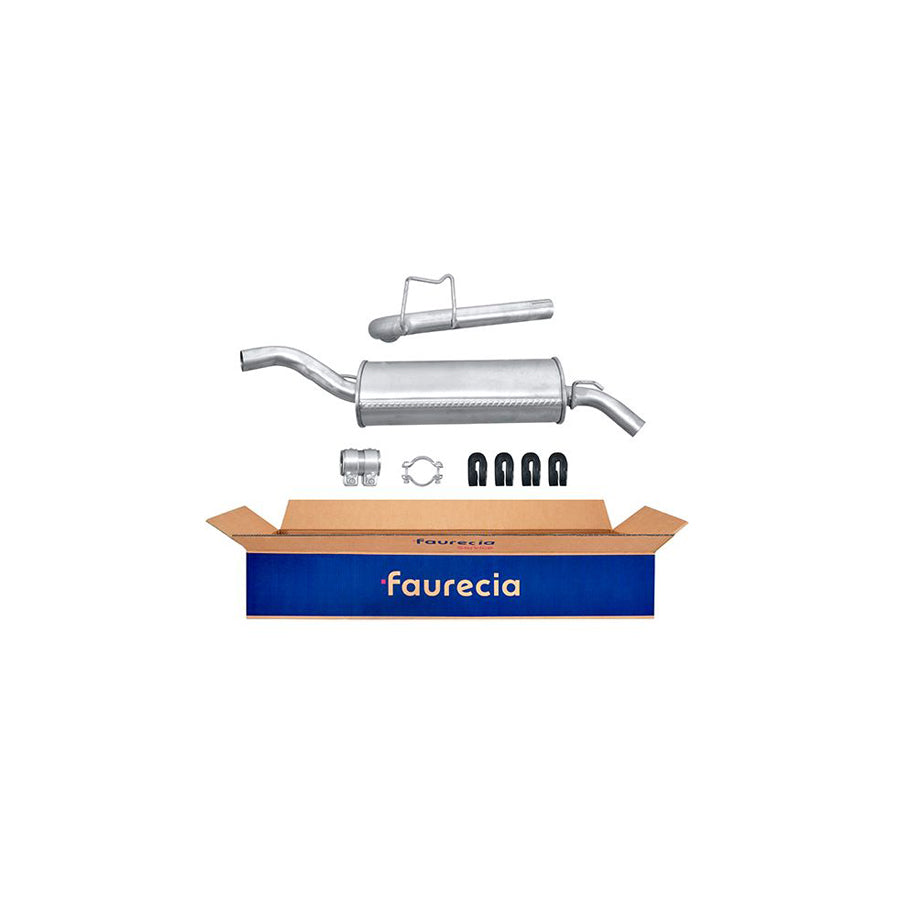Hella 8LD 366 033-831 Rear Silencer For Renault Clio