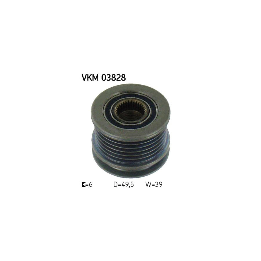 Skf Vkm 03828 Alternator Freewheel Clutch