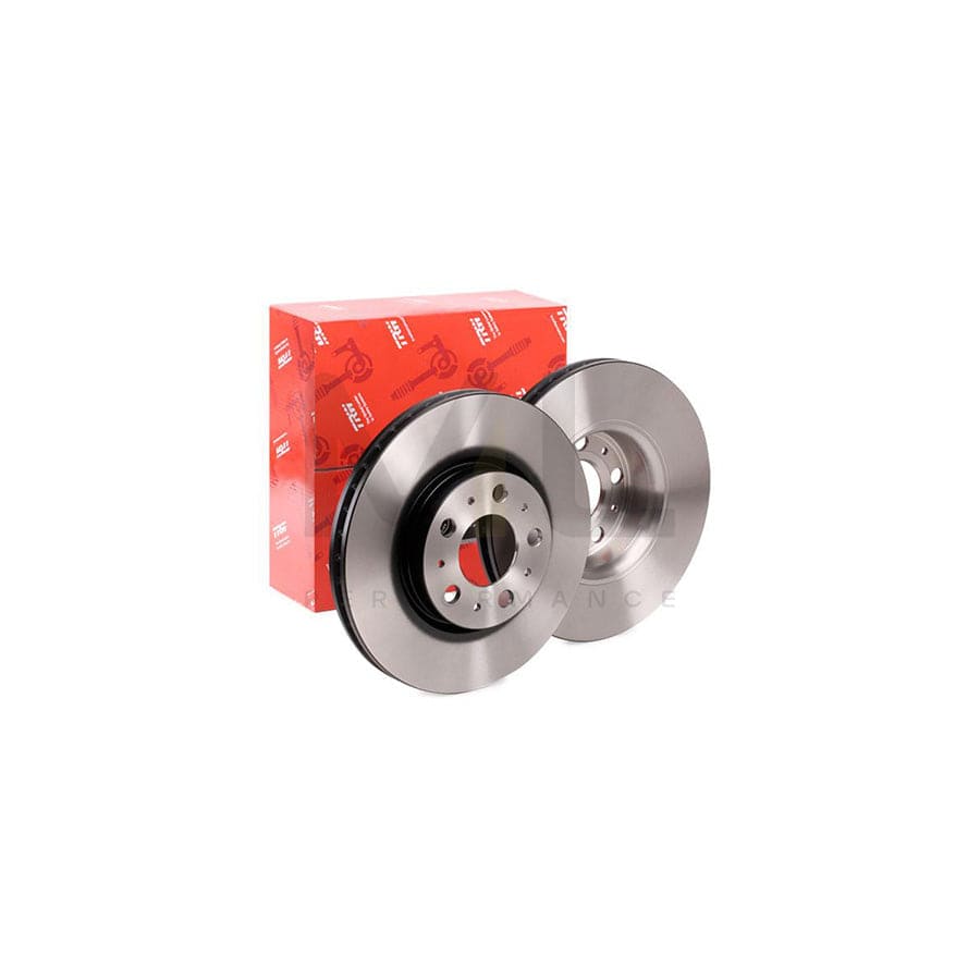 TRW DF4238 Brake Disc Vented, Painted - 1 piece