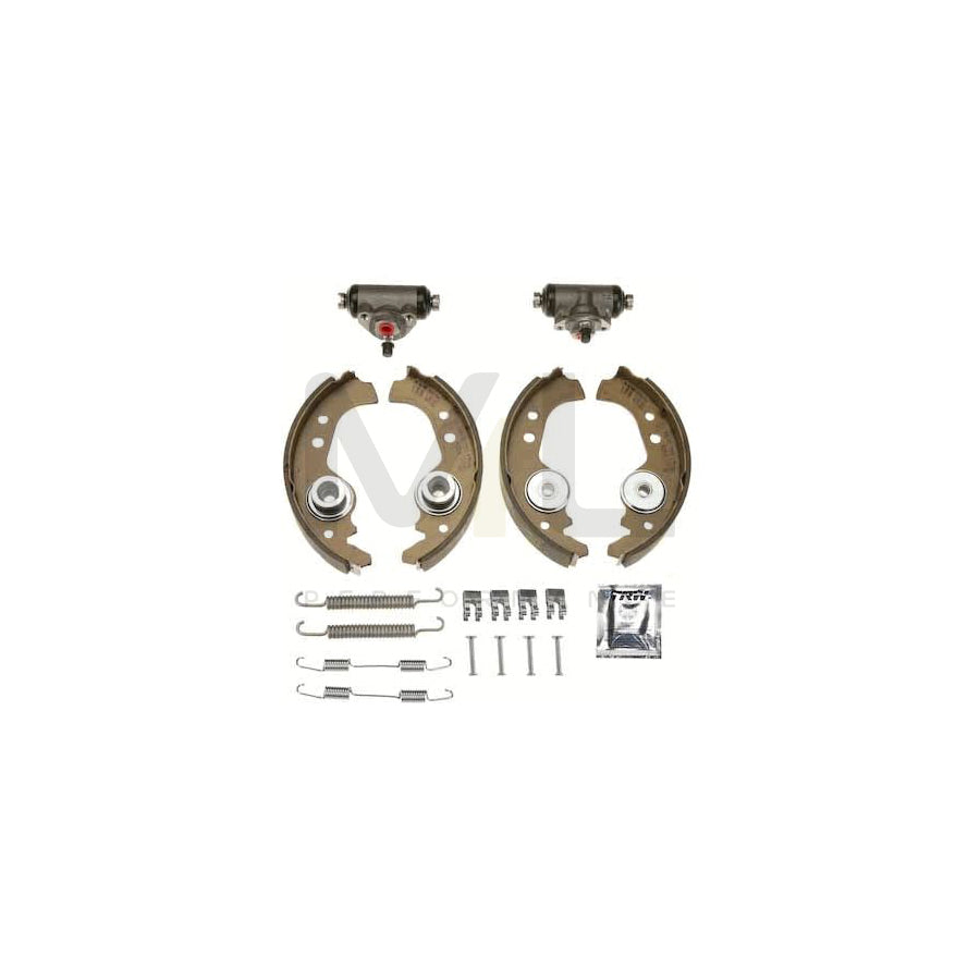TRW Brake Kit BK1738 Brake Shoe Set with wheel brake cylinder