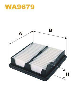 WIX Filters WA9679 Air Filter For Honda Jazz
