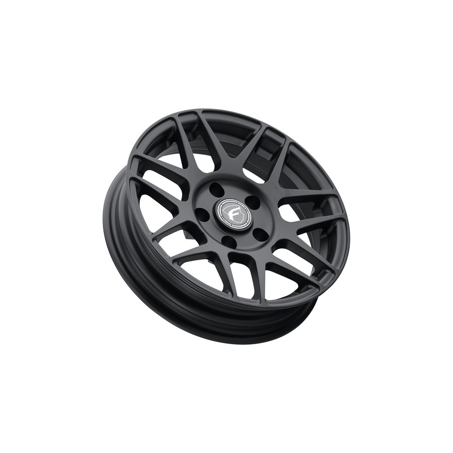 Forgestar F1727B563N26 17x4.5 F14 Drag Semi Concave 5x120.65 ET-26 BS1.75 Satin Black Drag Racing Wheel