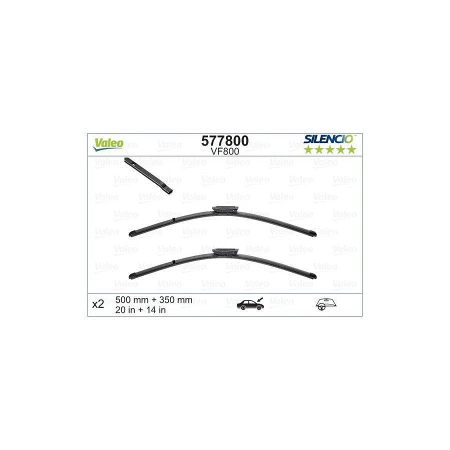 Valeo Silencio X.Trm 577800 Wiper Blade