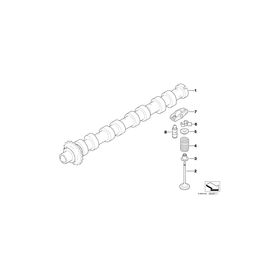 Genuine BMW 11347805969 R56 Exhaust Valve (Inc. Cooper D & One D)
