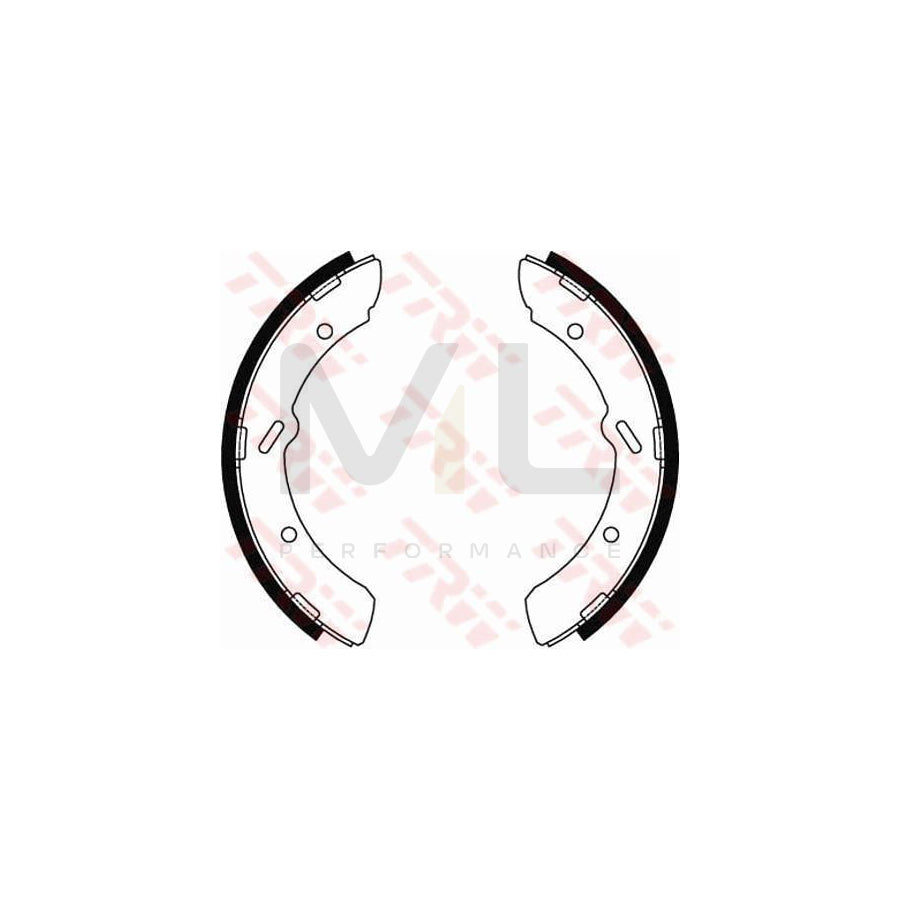 TRW GS8459 Brake Shoe Set for