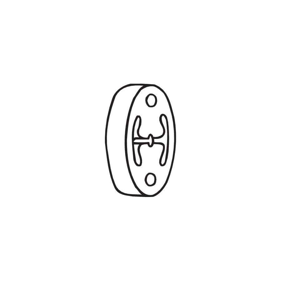 Bosal 255-056 Rubber Strip, Exhaust System