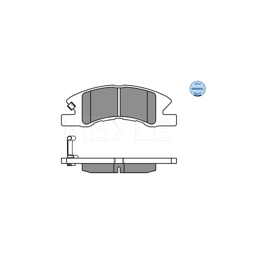 Meyle 025 242 2914/W Brake Pad Set