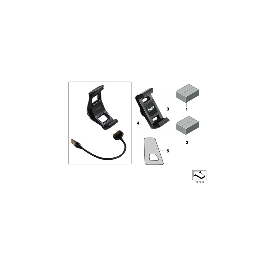 Genuine BMW 65902406733 E70 F20 E90 Universal (Inc. 420d, X5 35iX & 335iX)