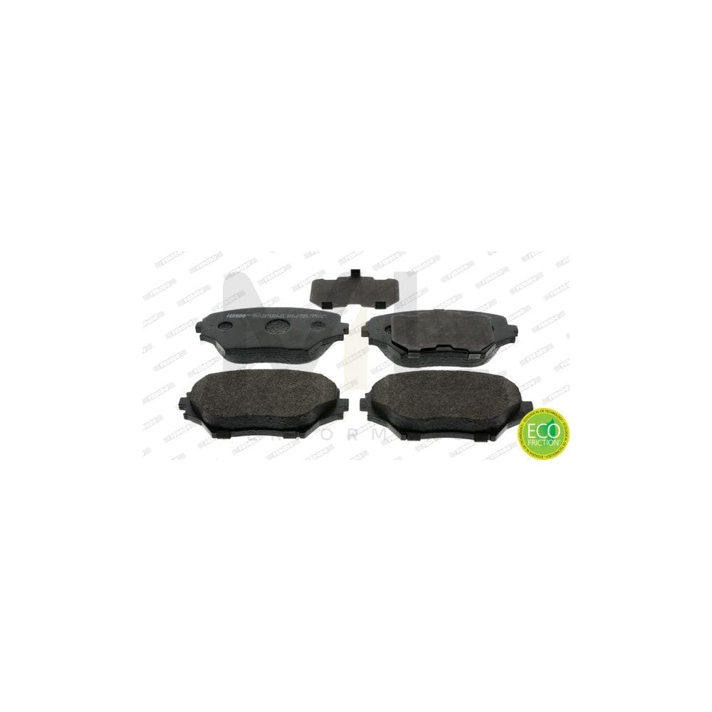 Ferodo Premier Eco Friction FDB1514 Brake Pad Set Not Prepared for Wear Indicator, Without Accessories