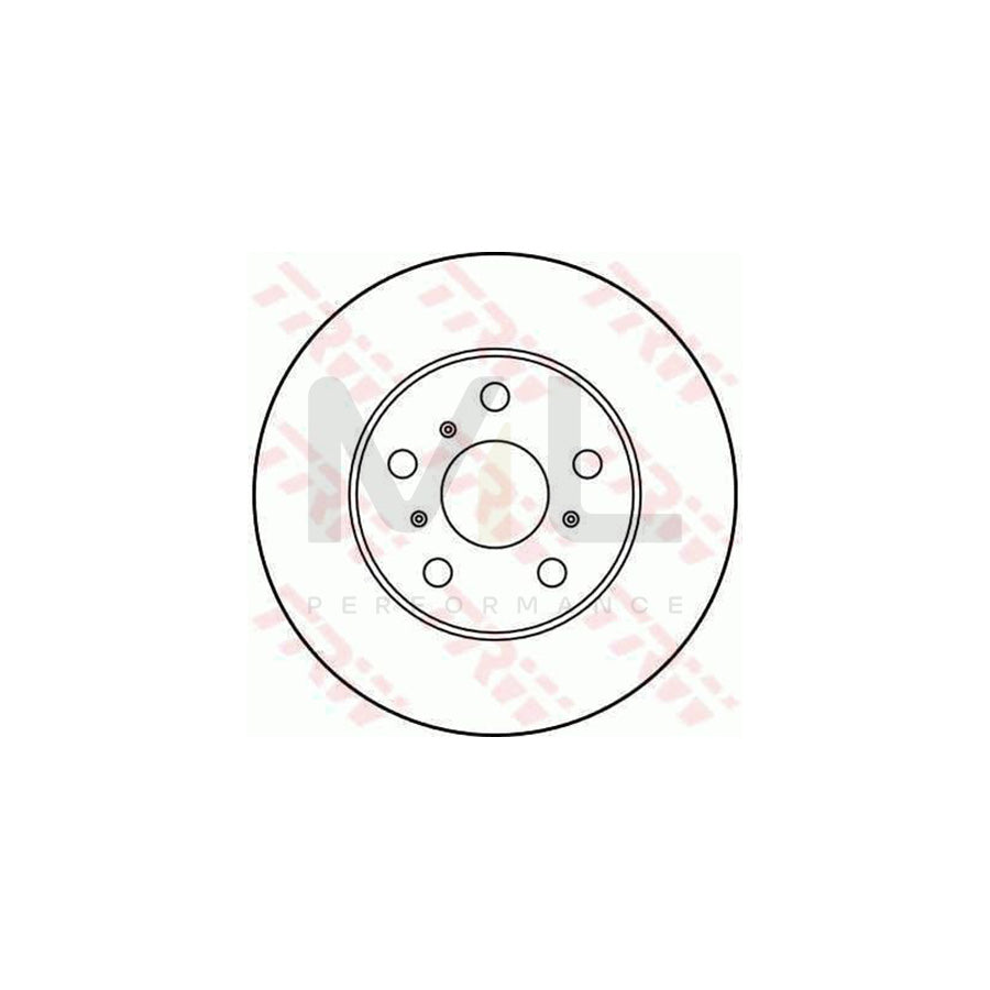 TRW DF1917 Brake Disc for TOYOTA CAMRY Vented - 1 piece