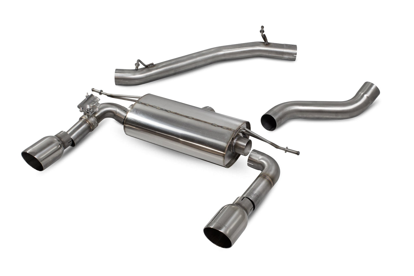 Scorpion SAUS085 Audi TT MK3 Non-Res Cat-Back System With Electronic Valves | ML Performance UK UK