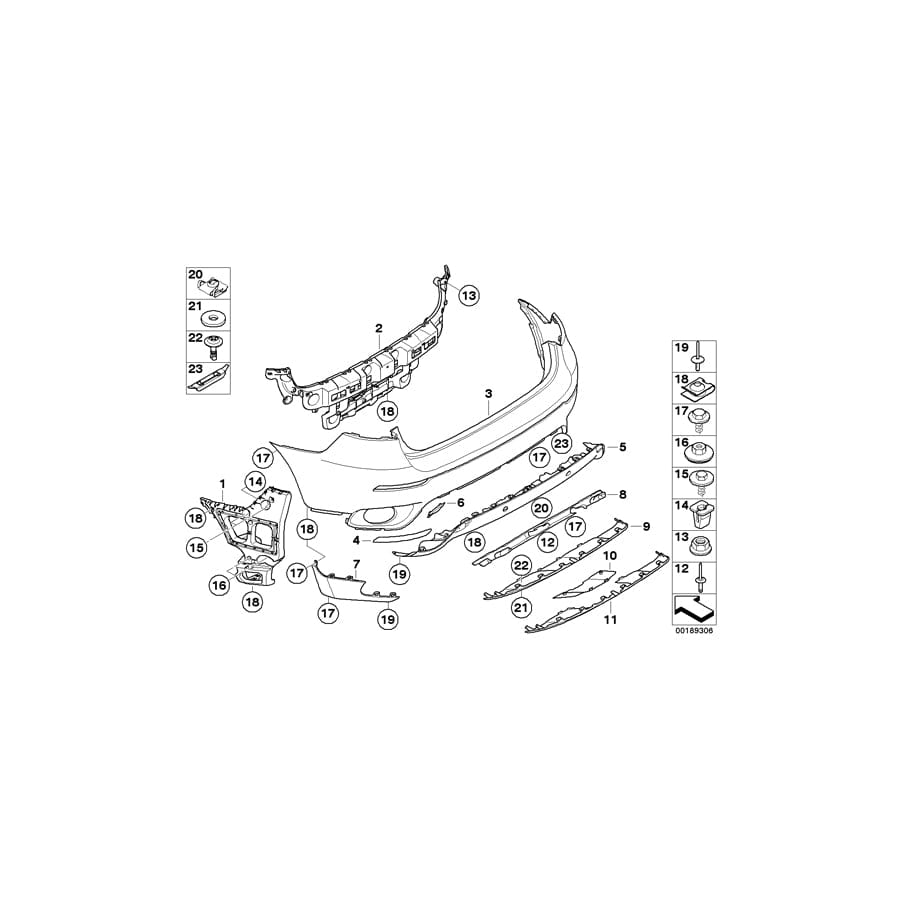 Genuine BMW 51487191943 E71 E72 Heat Resistant Plate (Inc. X6)